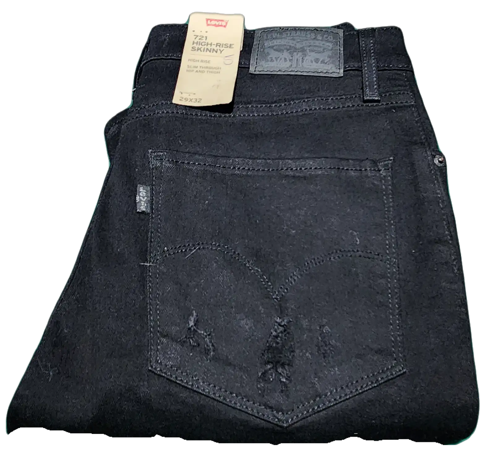 Jeans 721 rasgado  2