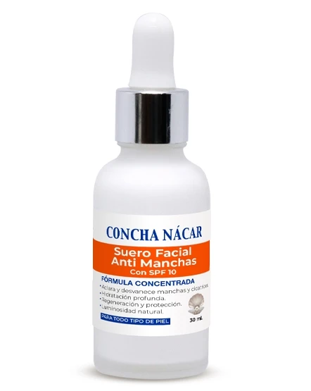Suero Facial Anti Manchas Concha Nácar 3