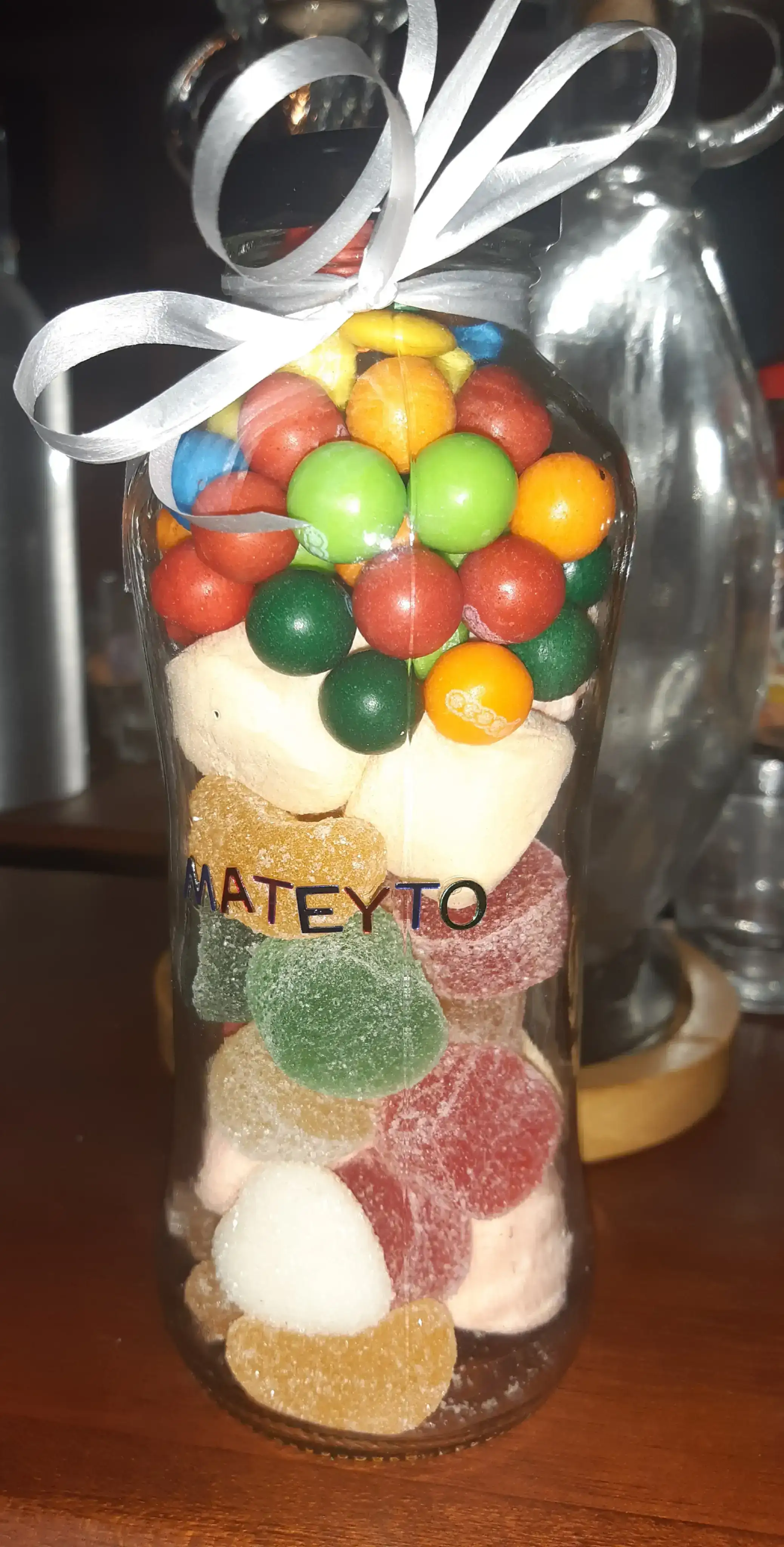 Botella dulces variados