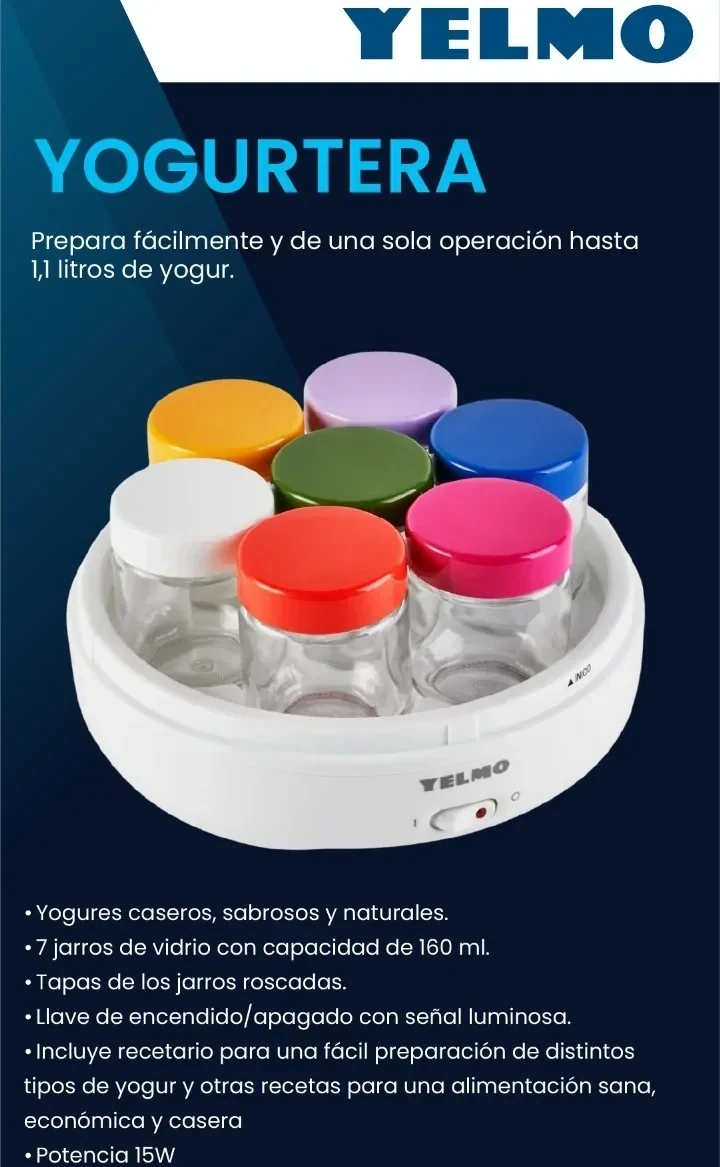 Yogurtera Yelmo Yg-1700 1 Litro