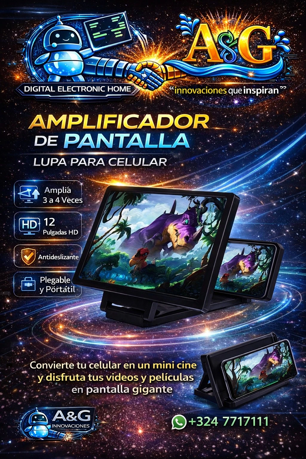Amplificador de pantalla 
