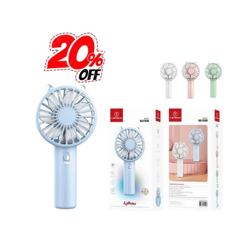 Mini Ventilador Portatil Recargable