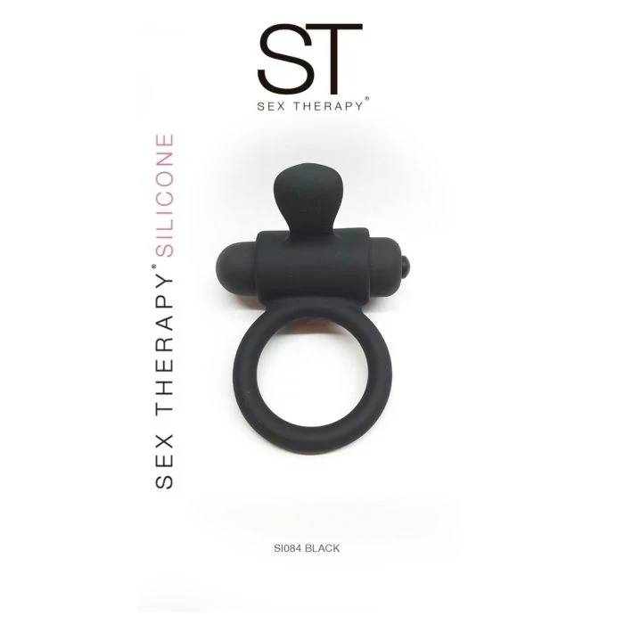 Anillo con vibro negro 