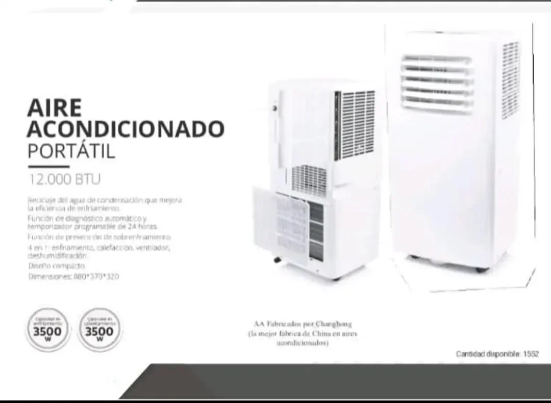 Aire Panoramic Portátil 3500w Frio / Calor