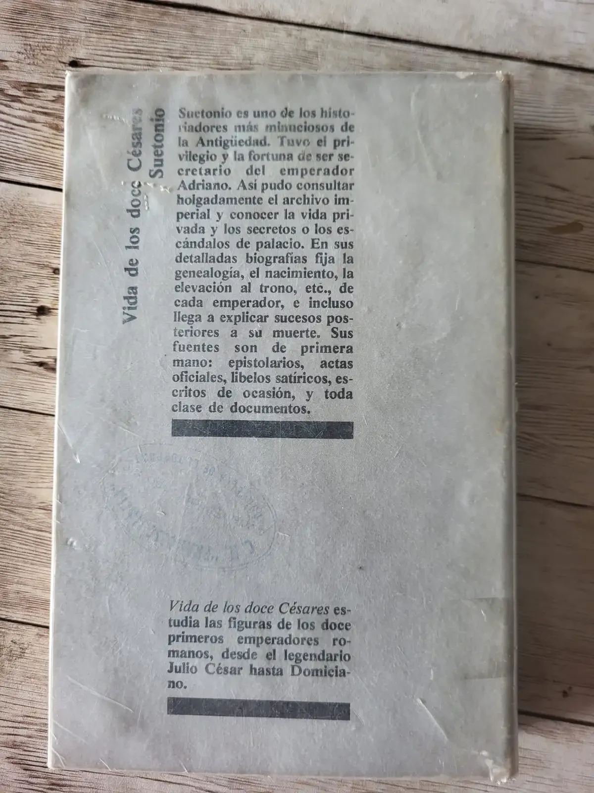 Vida de los doce cesares / Suetonio / Biografias / Historia 2