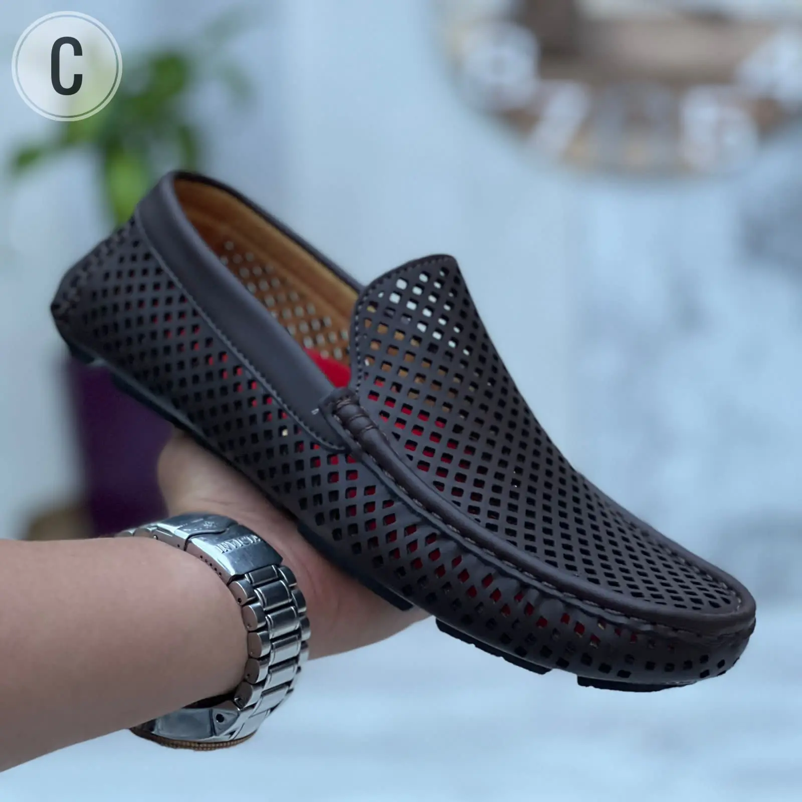 MOCASIN CASUAL PERFORADO 