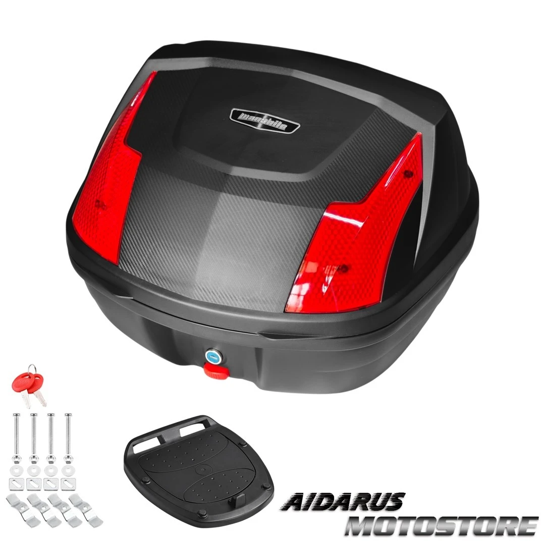 BAUL PARA MOTO 33 LITROS ALTA CALIDAD