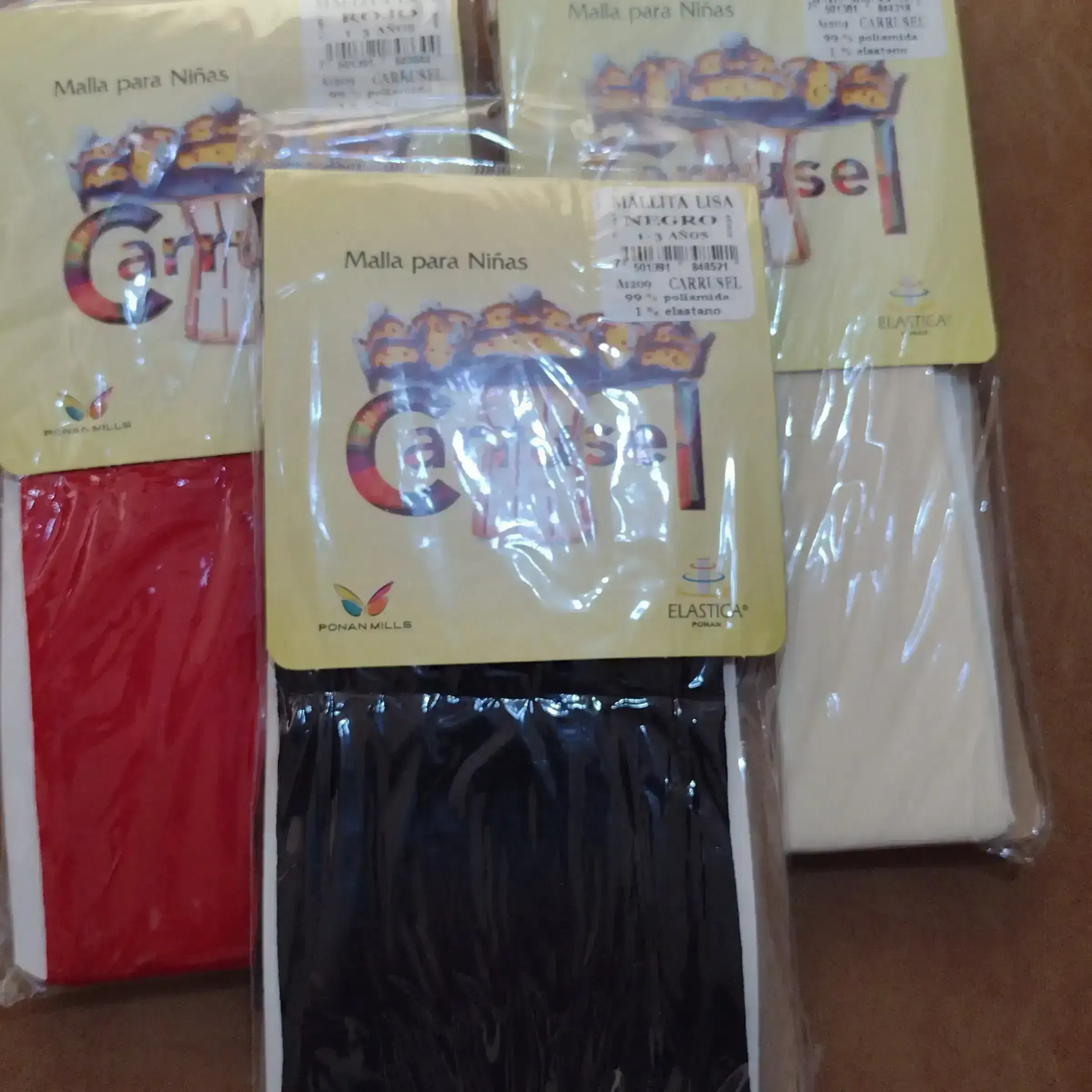 Mallas de nylon 0-0 para bebé 0 a 6 m