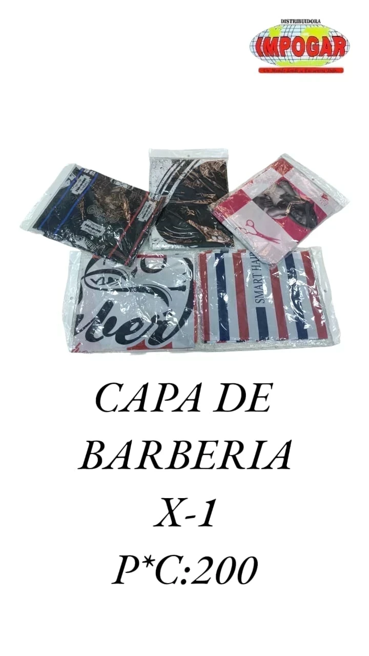 impogar capa barberia