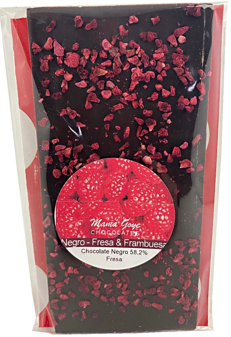 TABLETA CHOCO NEGRO FRAMBUESA 