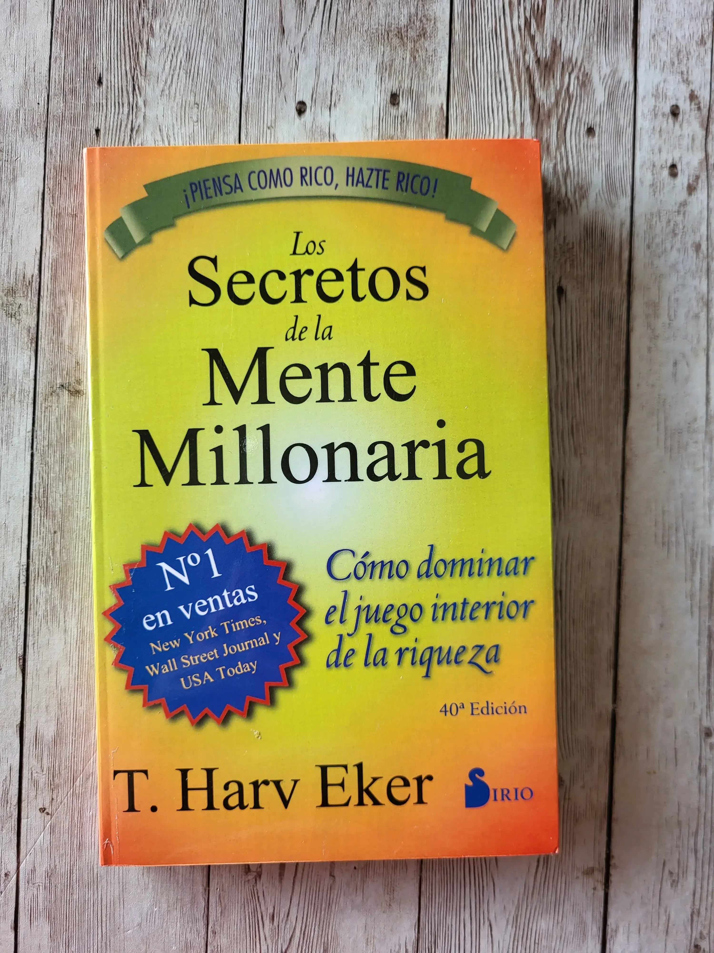 Los secretos de la mente millonaria / T. Harv Eker /educacion financiera 