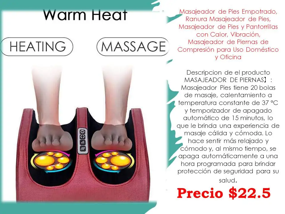 Masajeador para pies.  4