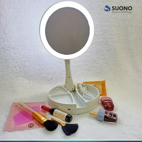 ESPEJO LUZ SUONO PLEGABLE 