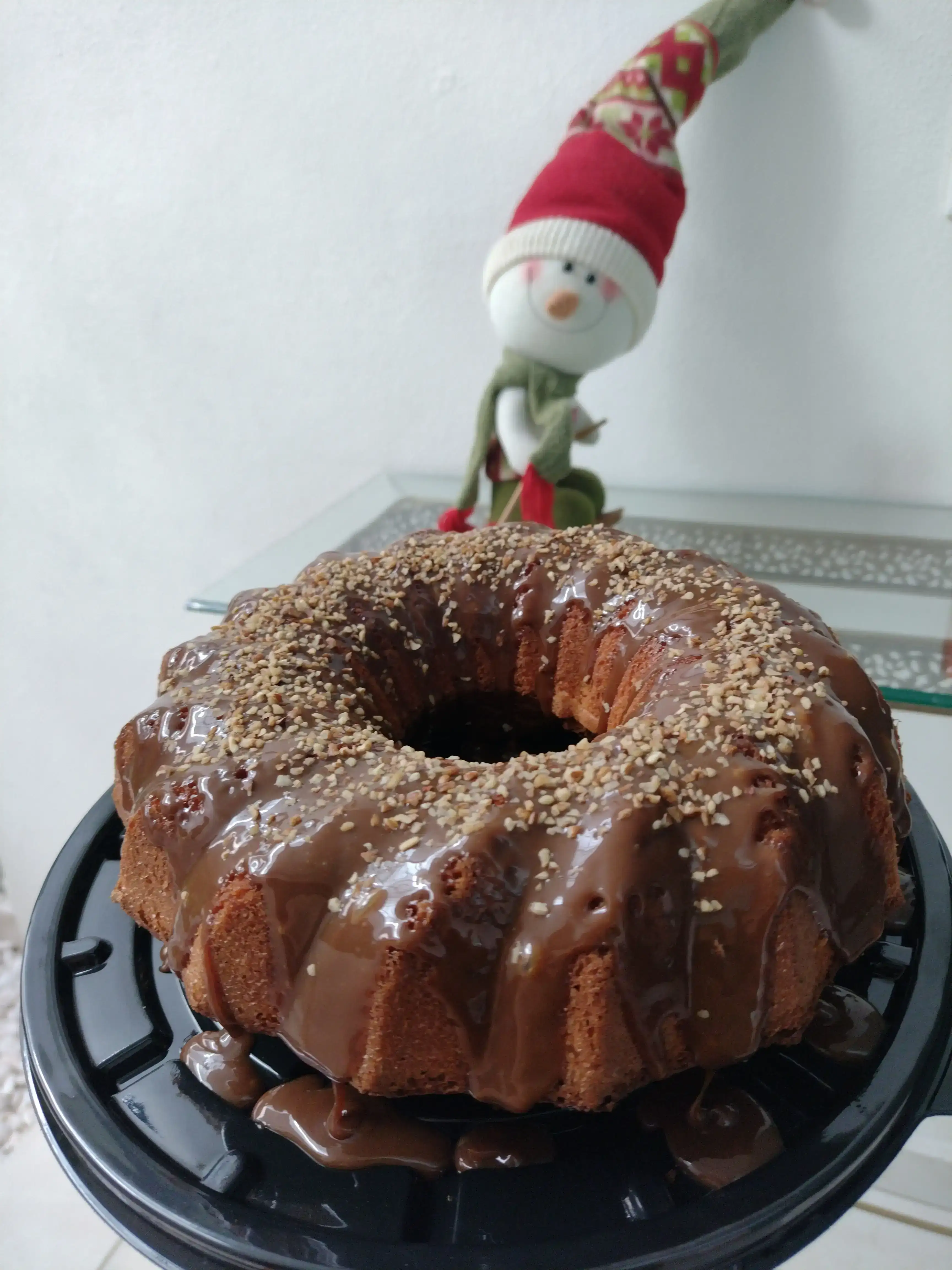Rosca  de  cajeta y nuez