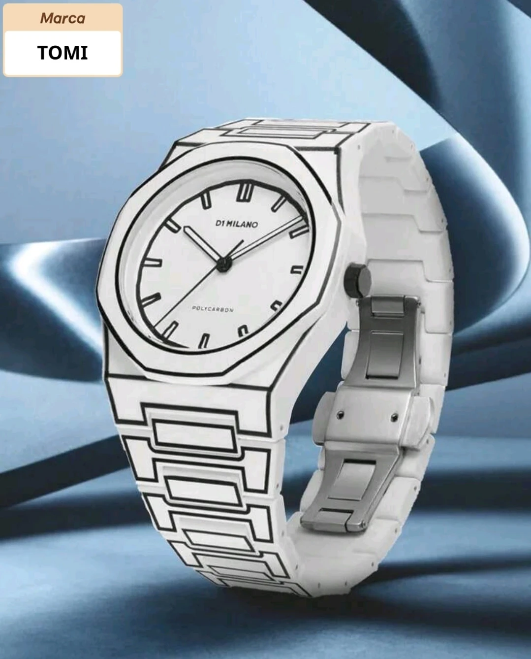 Reloj Tomi Original/ Edición Art 2D con diseño de ilustración Comic