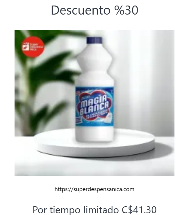 Descuento %30