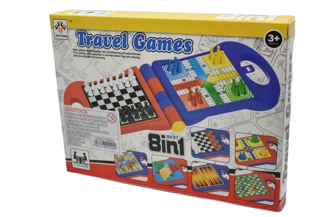 Set Juegos de Mesa 8 en 1 2