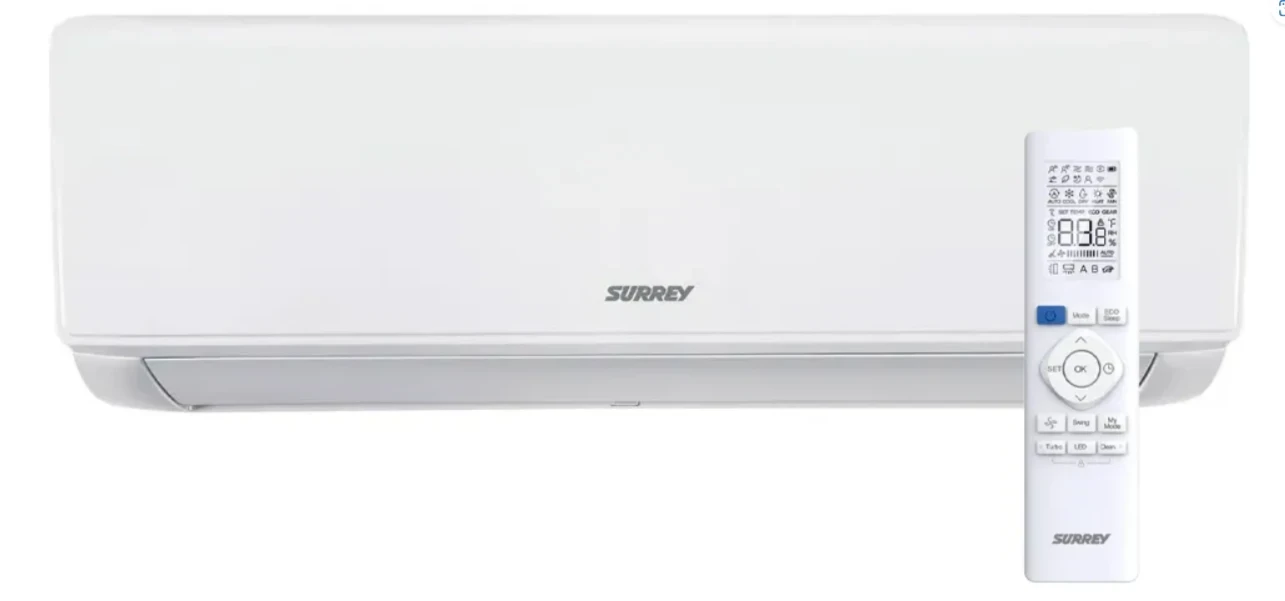 AIRE ACONDICIONADO SURREY 3400W/2950F FRIO/CALOR ON/OFF