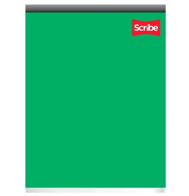 Block tamaño carta c7 scribe 80 hojas engomado  2