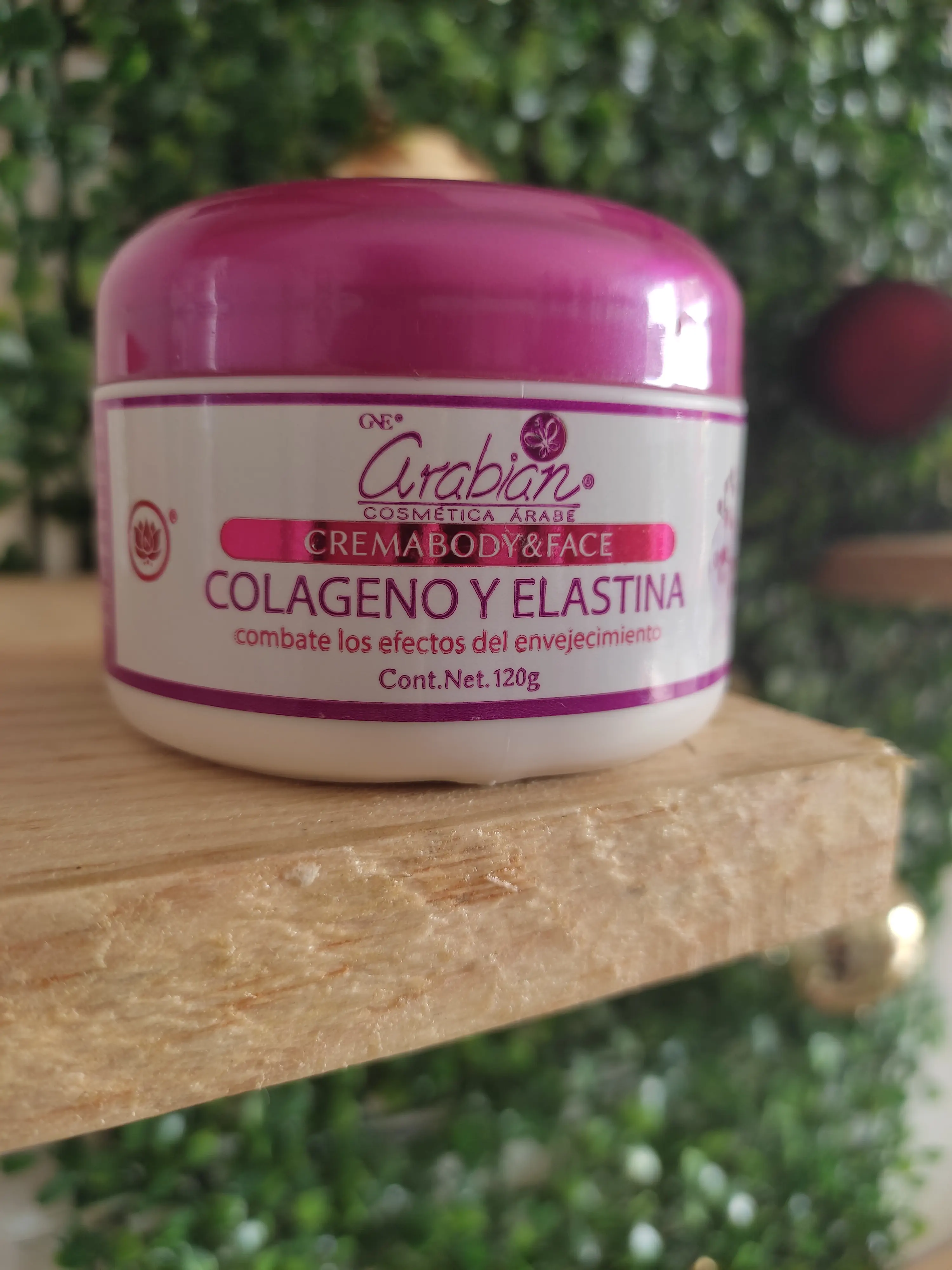 Crema colageno y elastina 