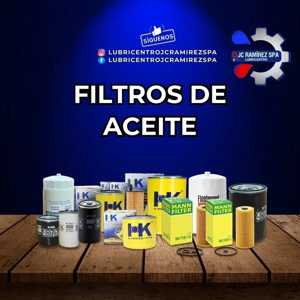 FILTROS DE ACEITE