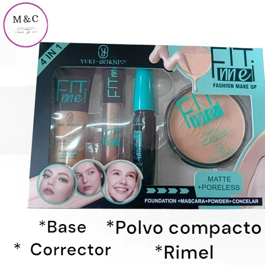 kit de maquillaje 4 en 1