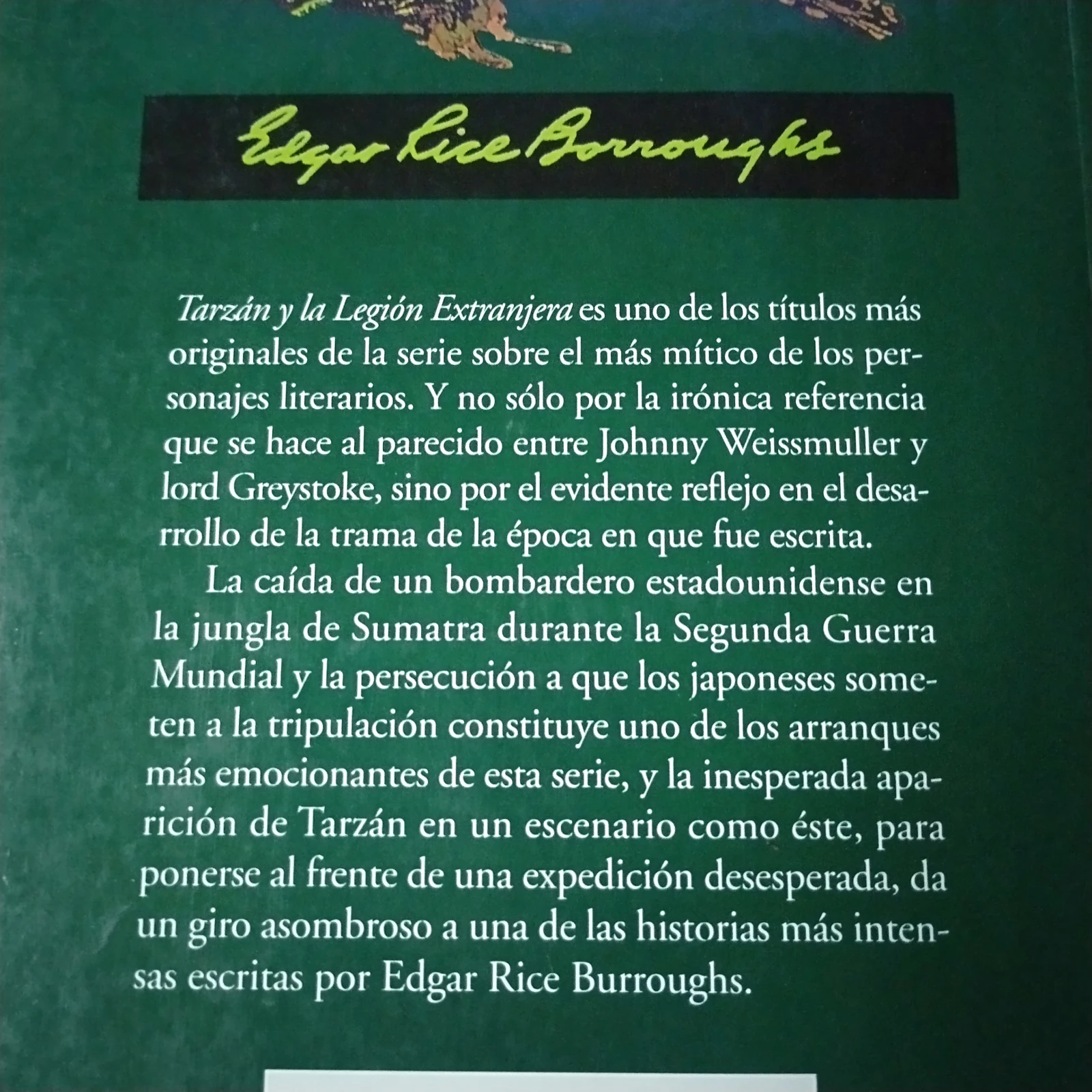 Tarzan y la legión extranjera Edgar Rice Burroughs nuevo 2