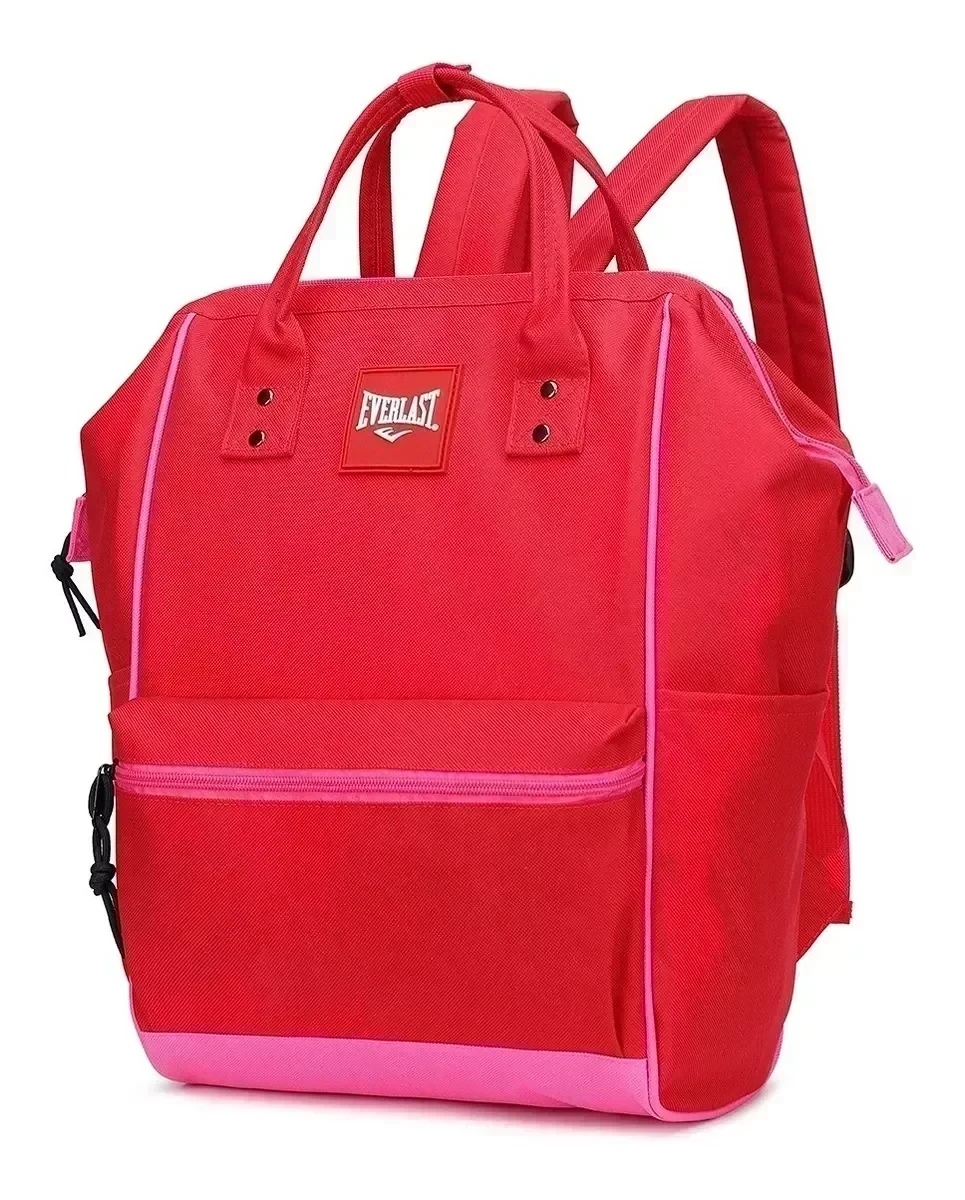 Mochila De Mujer Everlast Boca De Pez Reforzada Dama Urbana