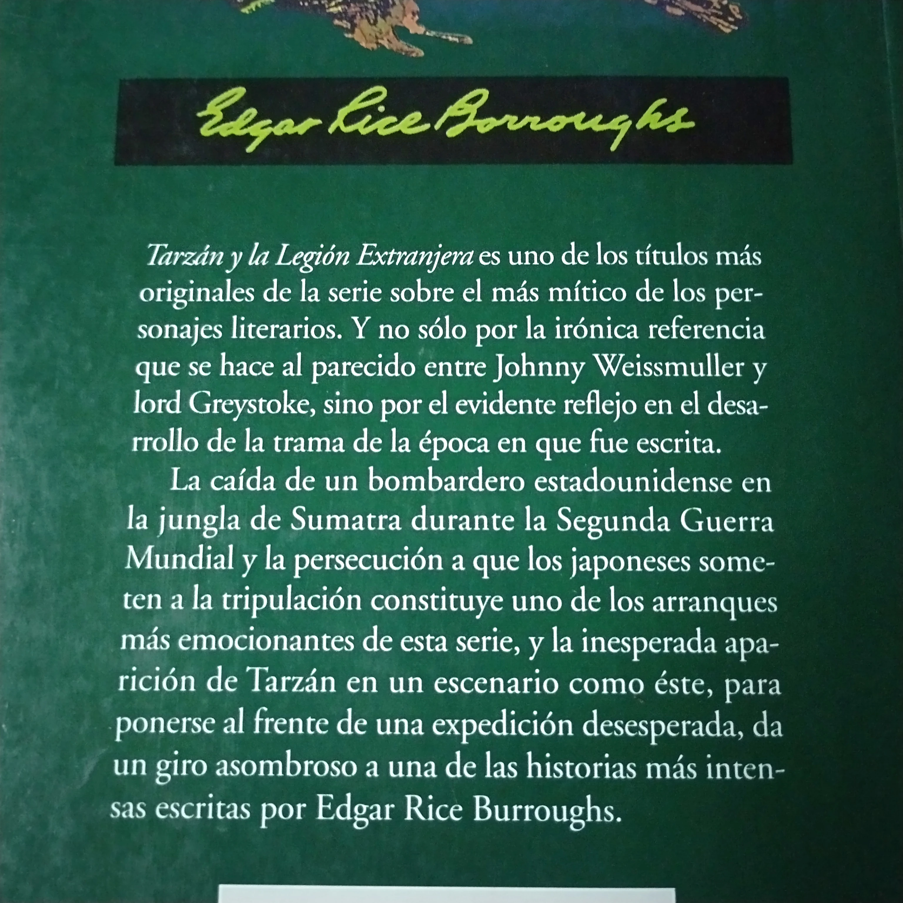 Tarzan y la legión extranjera Edgar Rice Burroughs nuevo 2