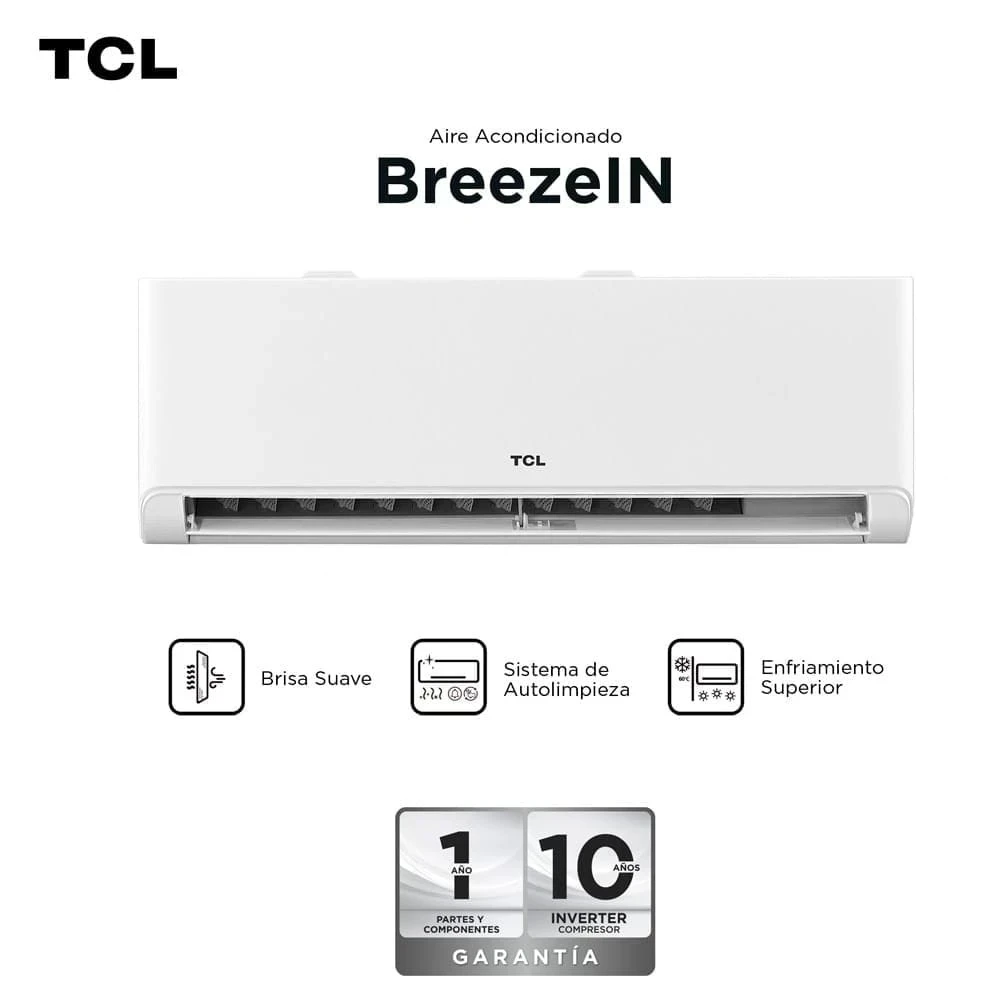 AIRE ACONDICIONADO TCL 3400W ON/OFF K/KIT
