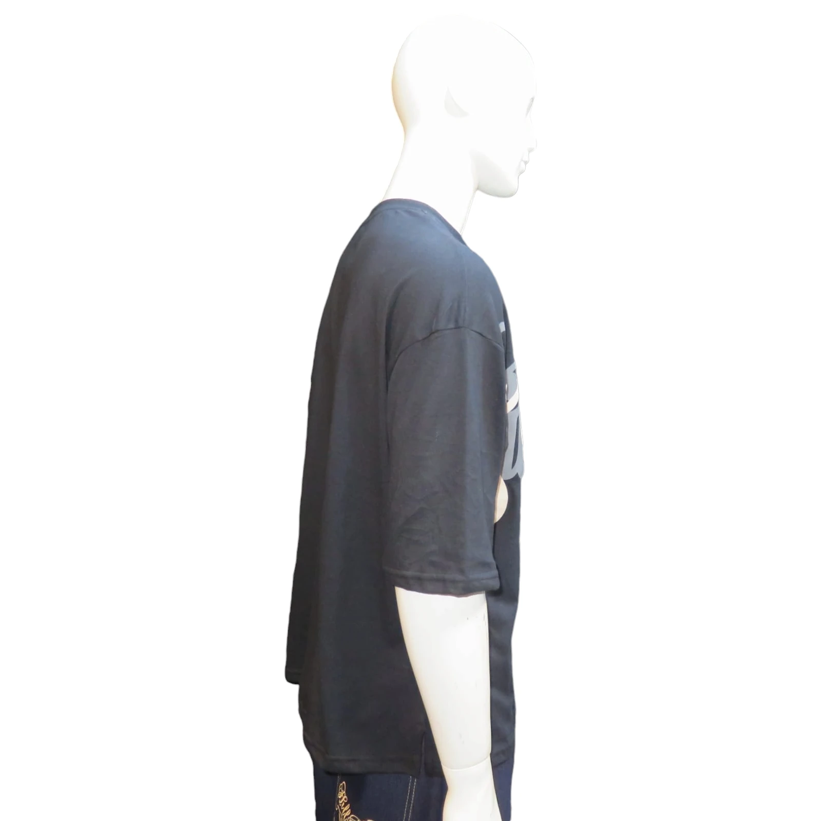 Playera santo cielo negra flama 2
