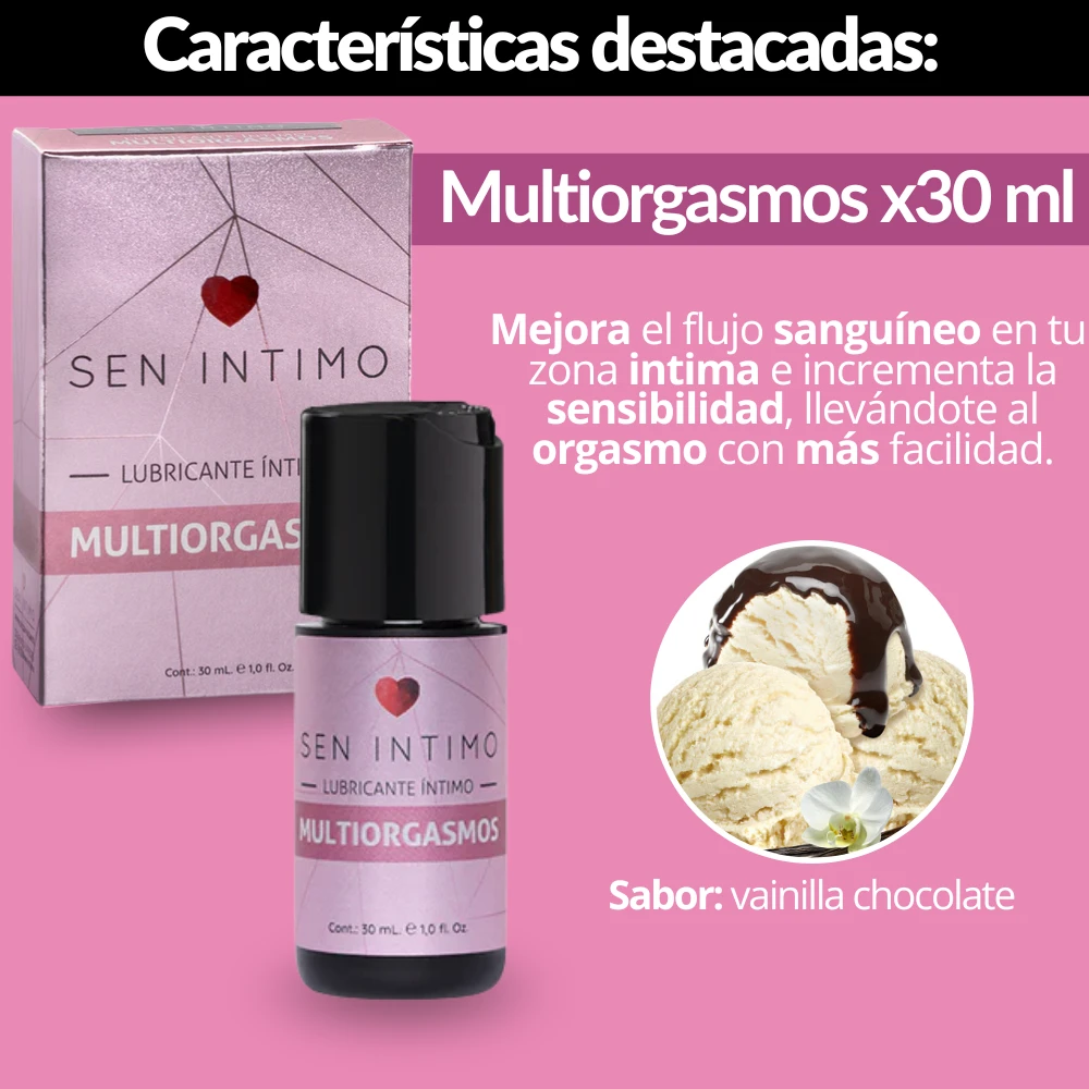 Lubricante multiorgasmo x 30ml  3