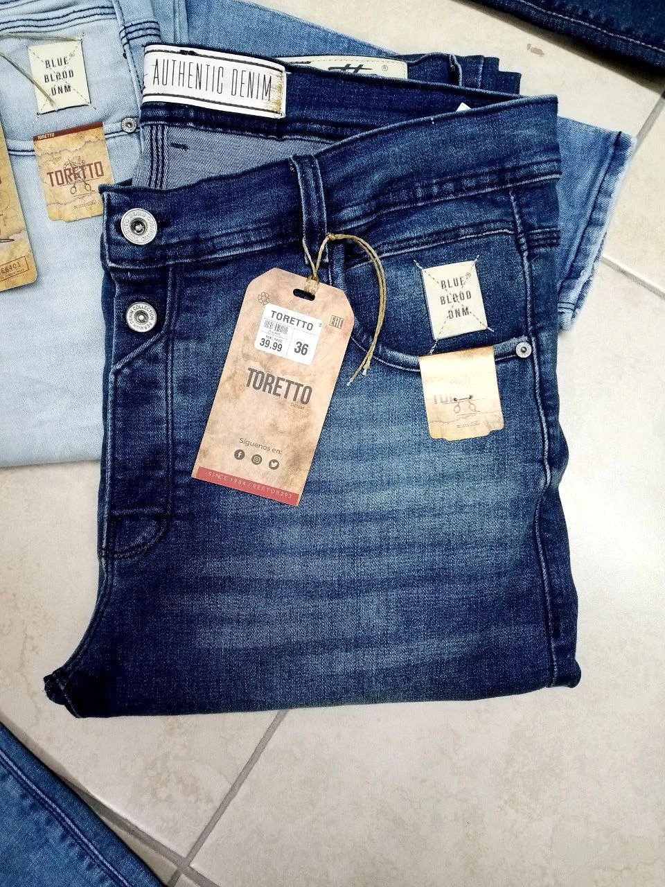 Pantalones jeans TORETTO 3