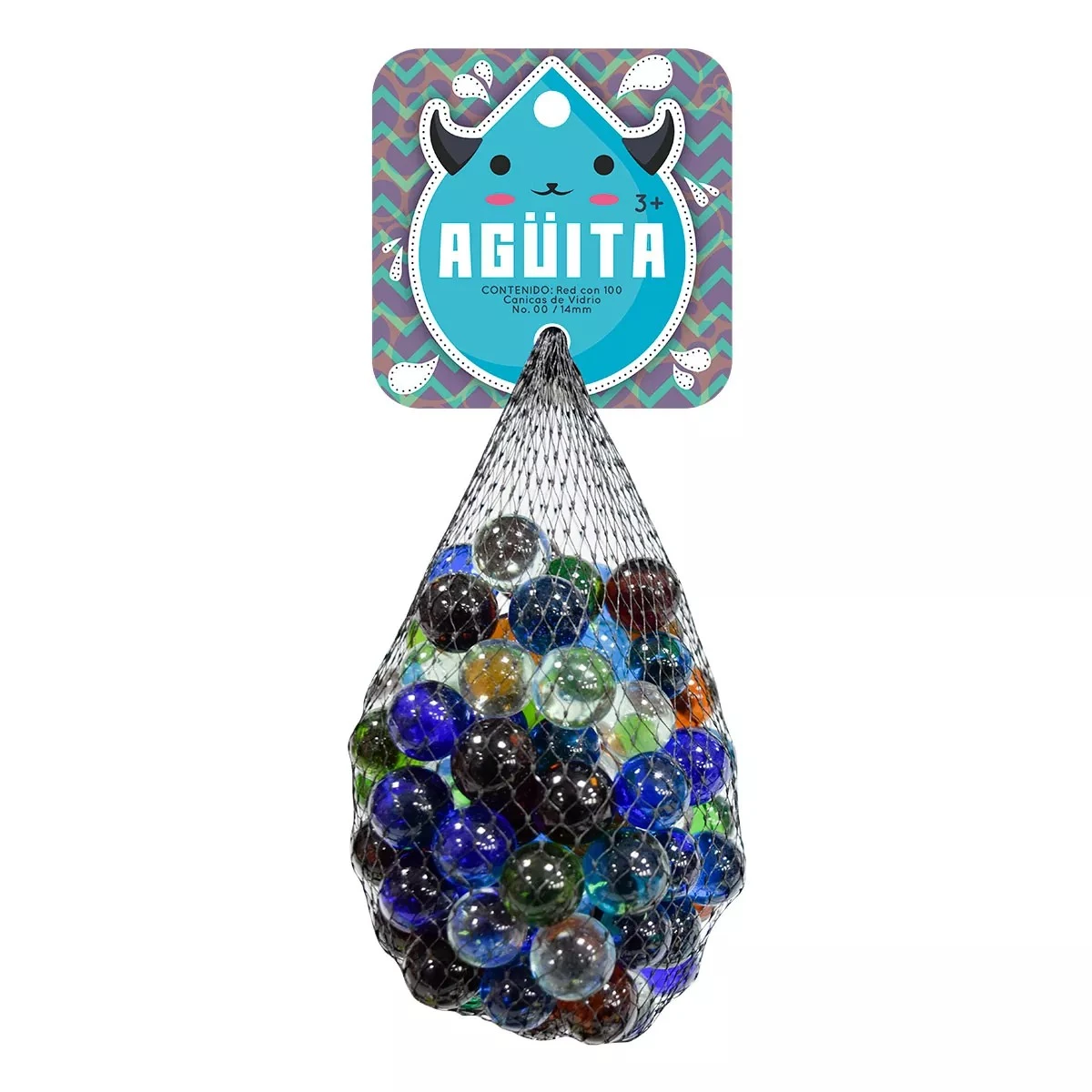 canica de vidrio aguita 00/14