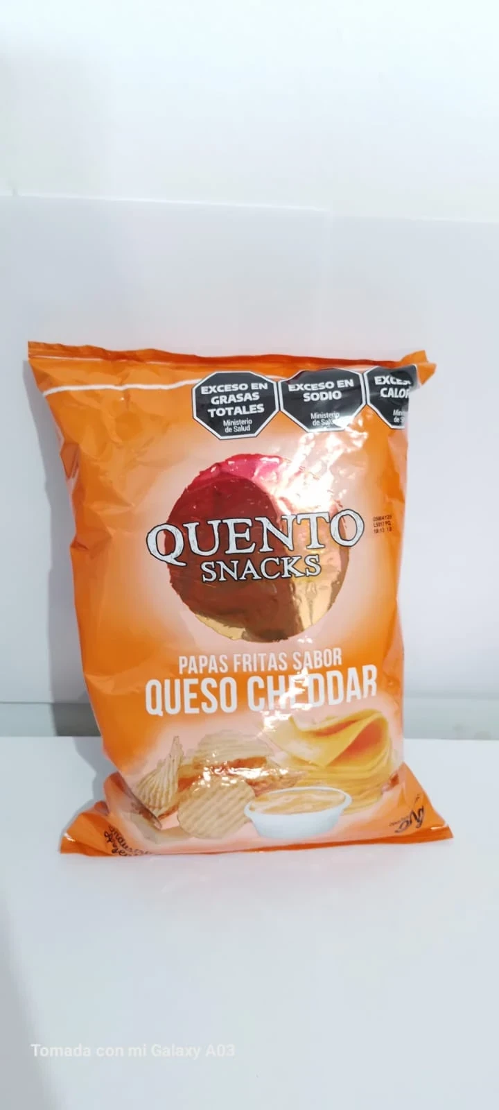Papas fritas cheddar