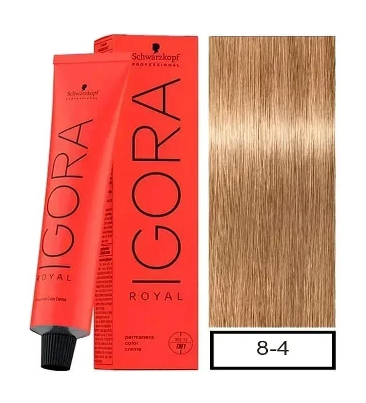 igora 8.4 tinte rubio claro beige