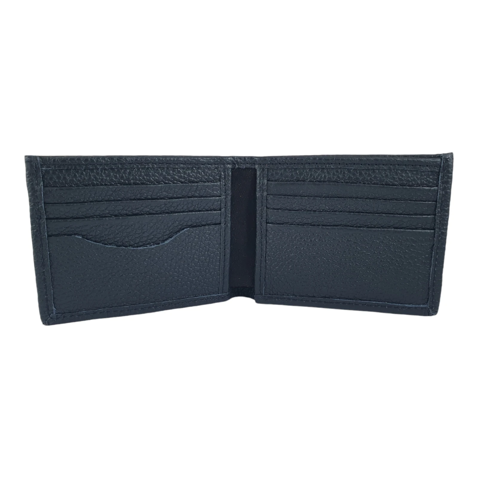 Billetera bifolio formal negra 2