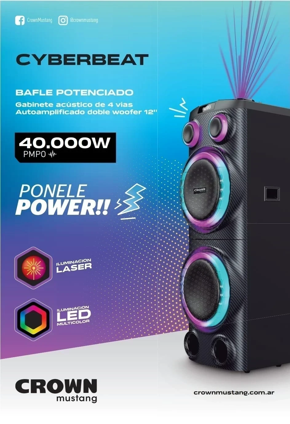 TORRE CROWN MUSTANG CYBERBEAT 