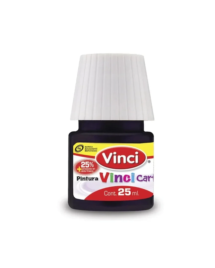 Vinci pintura negra frasco 25 ml