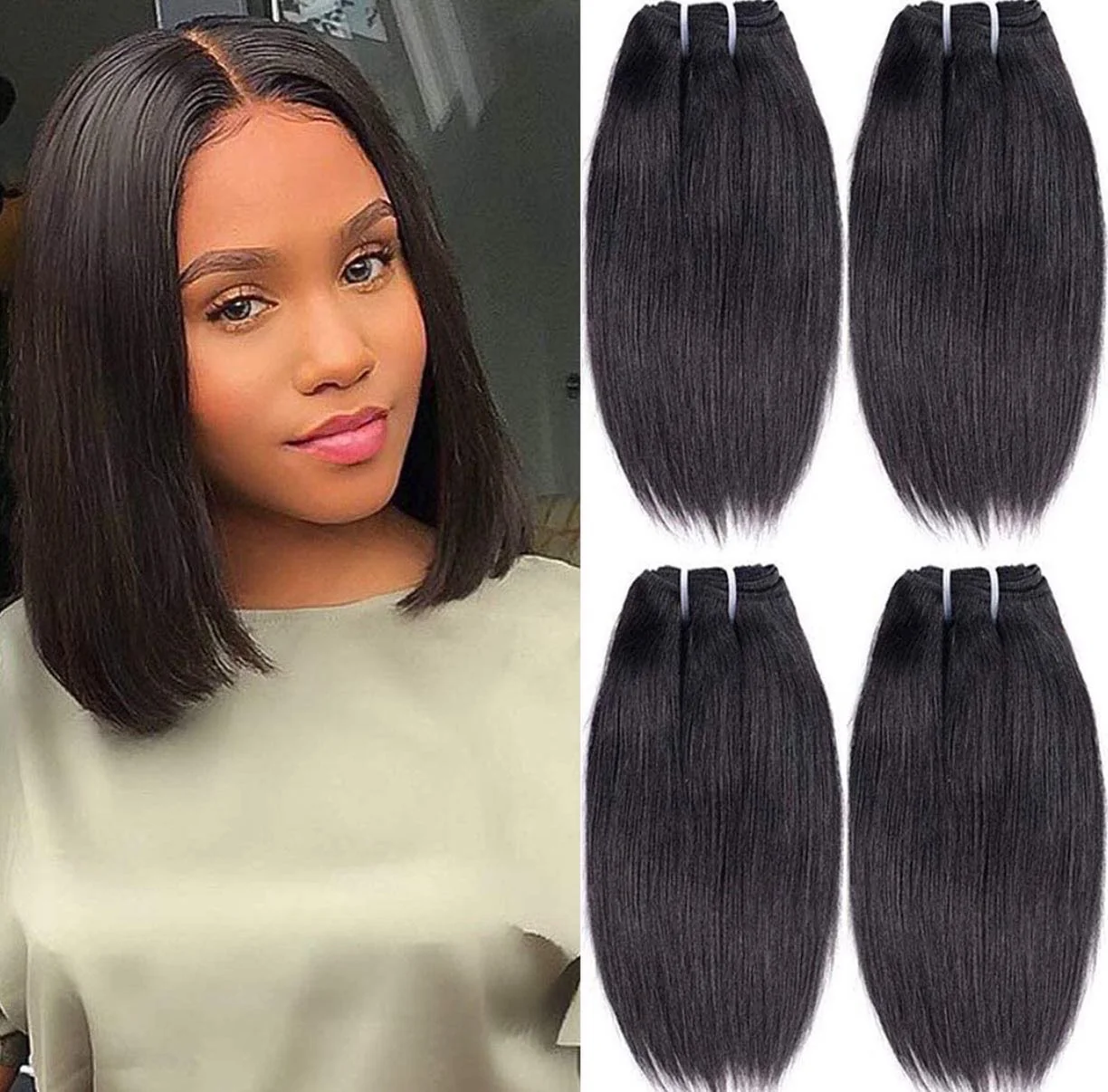 Extensiones lisas 10”