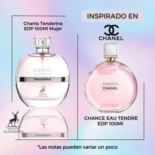 PERFUME CHANTS MAISON ALHAMBRA 100ML 5