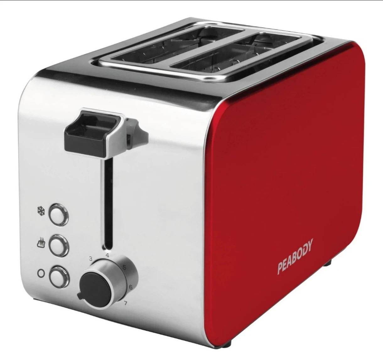 Tostadora Peabody Roja 850w 4