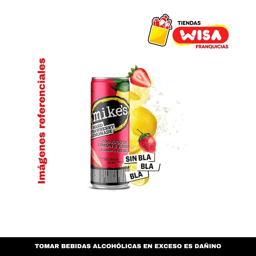 Mike's Strawberry Fresa 355 ML