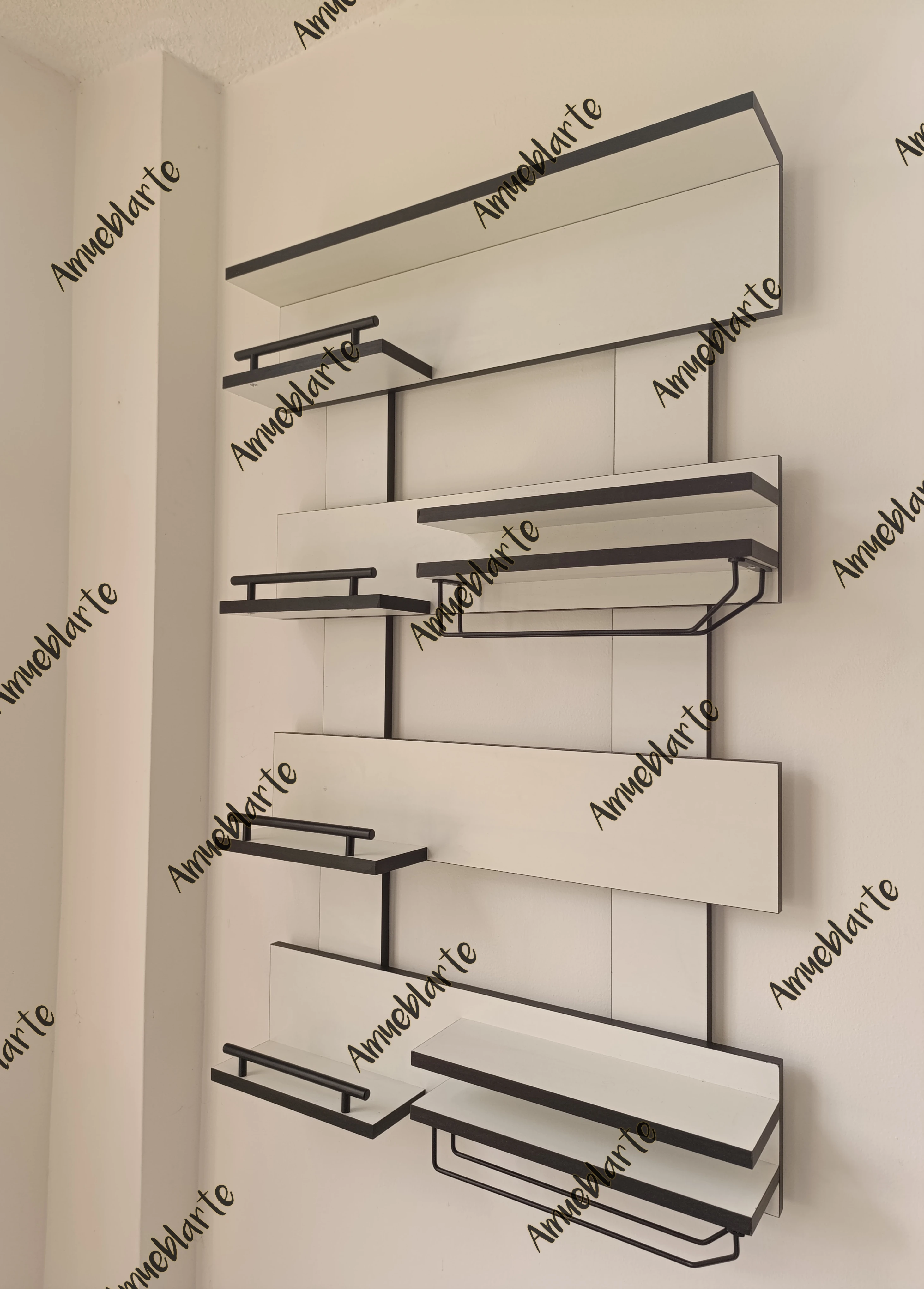 Bar / Licorera de pared BLANCO 3