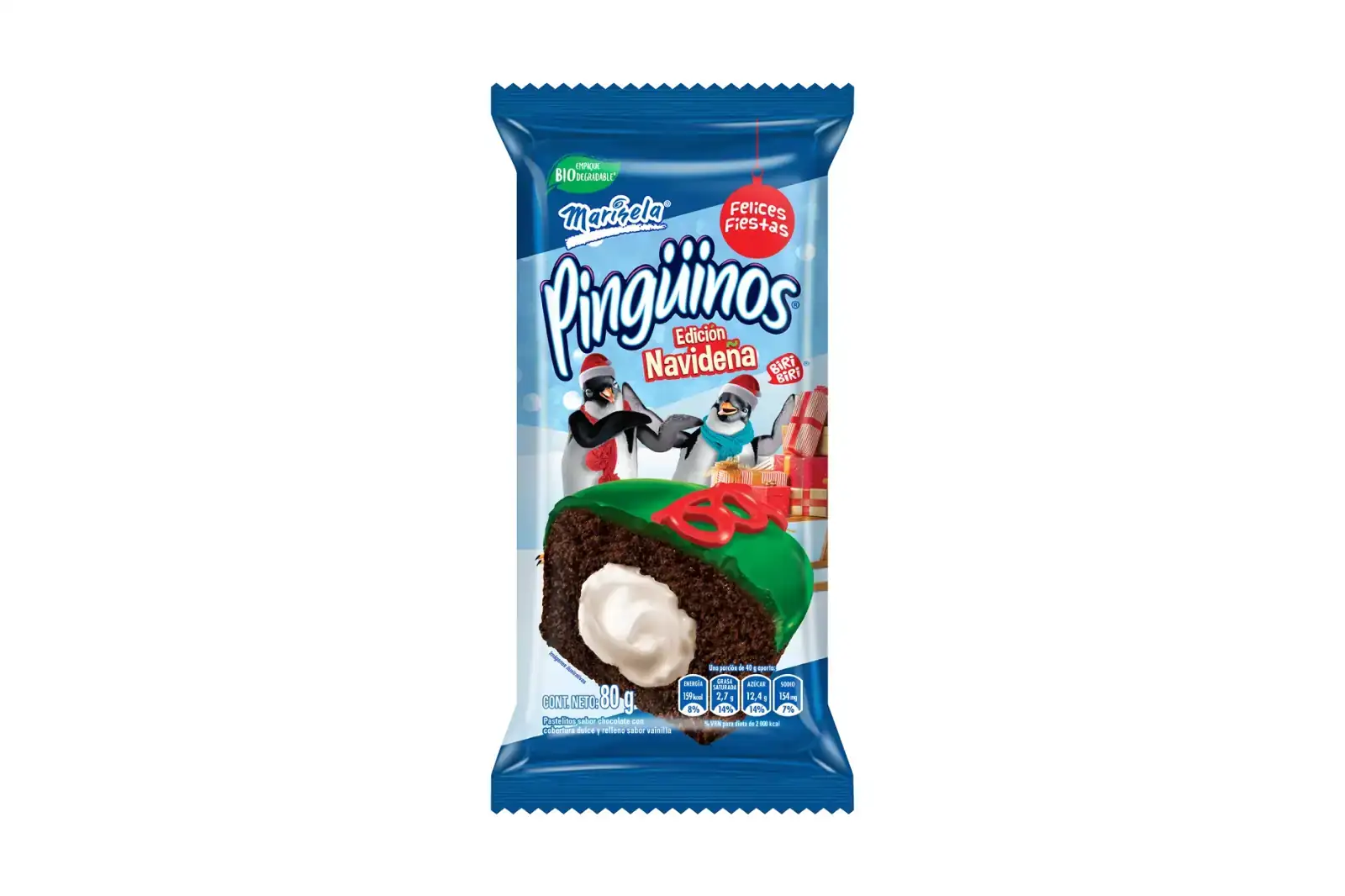 Pinguinos Navideños 80g