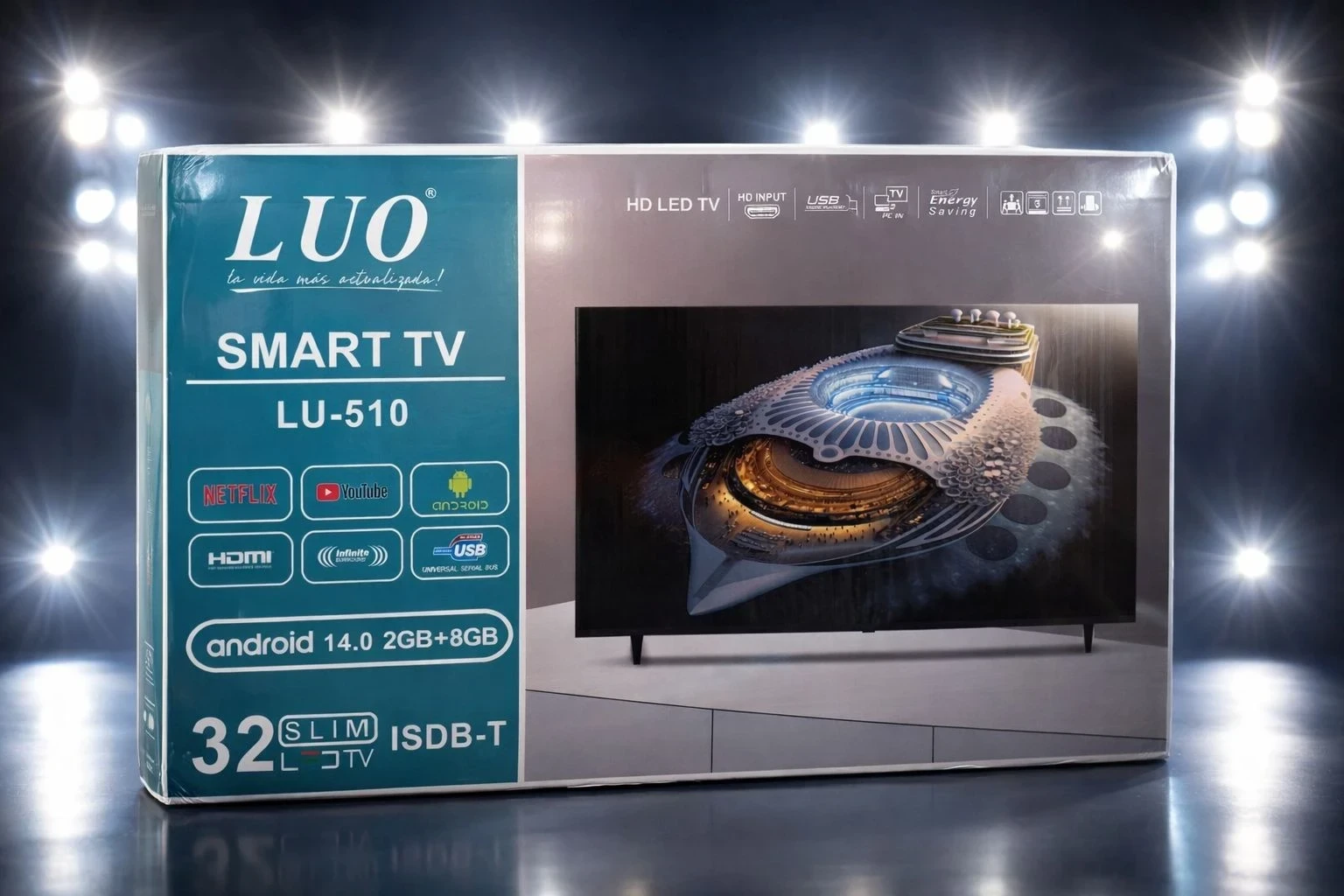 SMART TV 32"LUO CON ANDROID