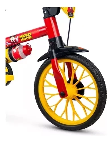 Bicicleta Infantil Mickey Rodado 12 Rueditas 2
