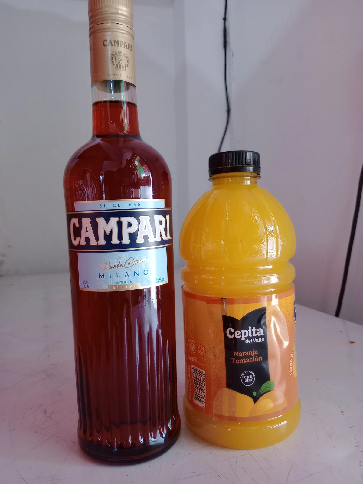 Combo campari + cepita 1lt