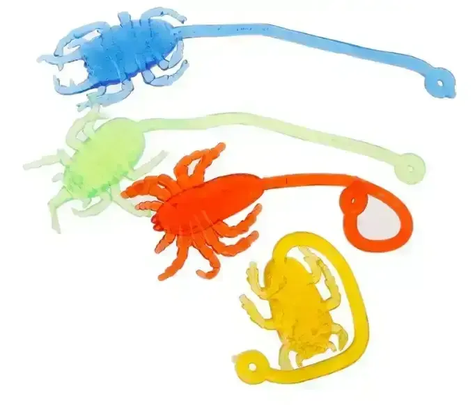 Juguete alacranes de silicona  2