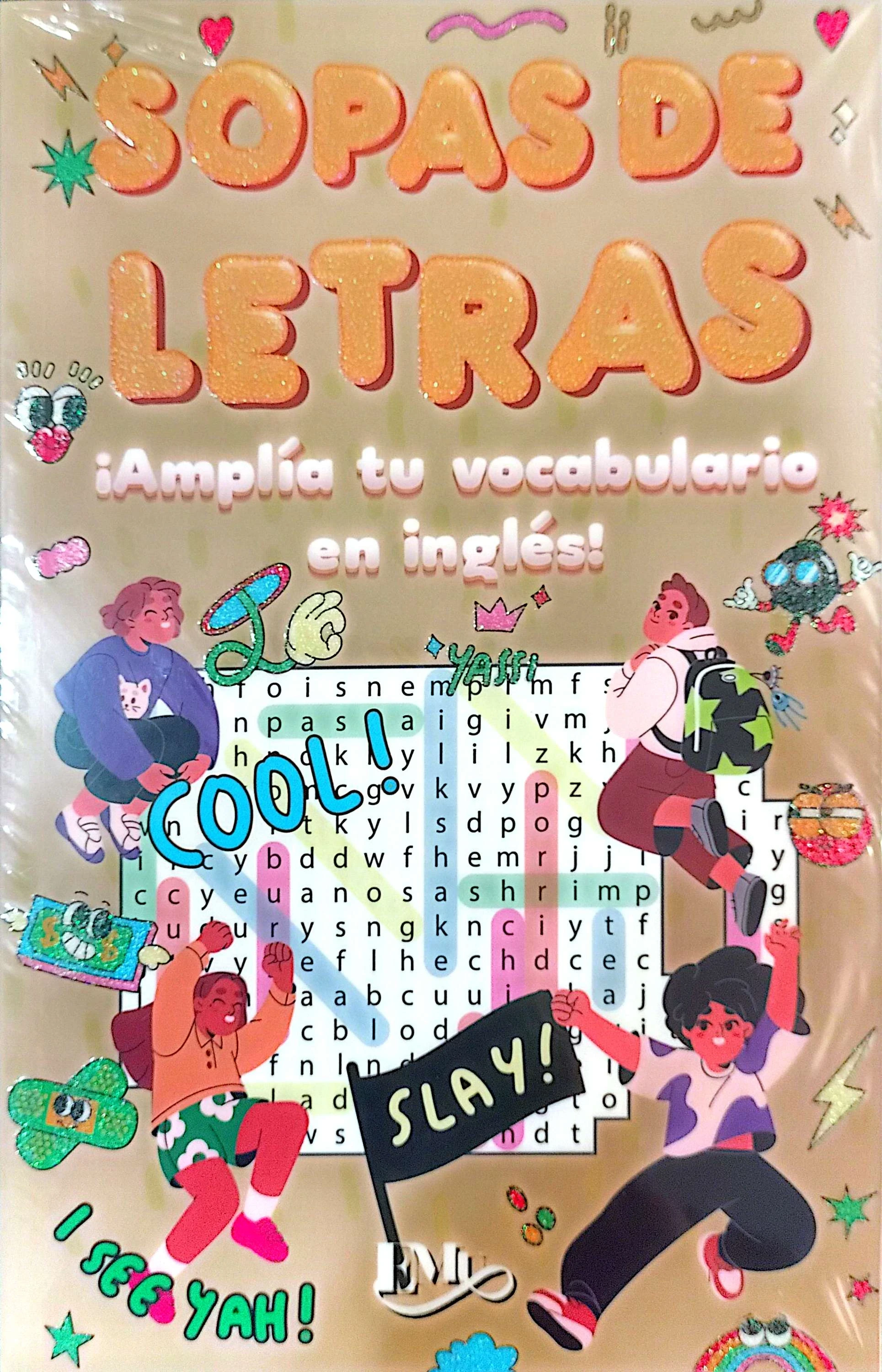 SOPA DE LETRAS EN INGLES 